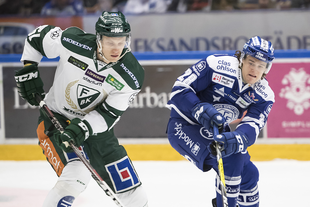 Leksand slog Färjestad med 2-1 i julas. Bild: Bildbyrån