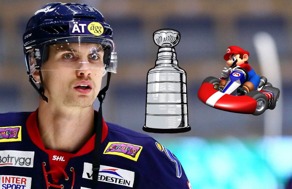Vann Stanley Cup utan att lira: ”Spelade Mario Kart med superstjärnorna”
