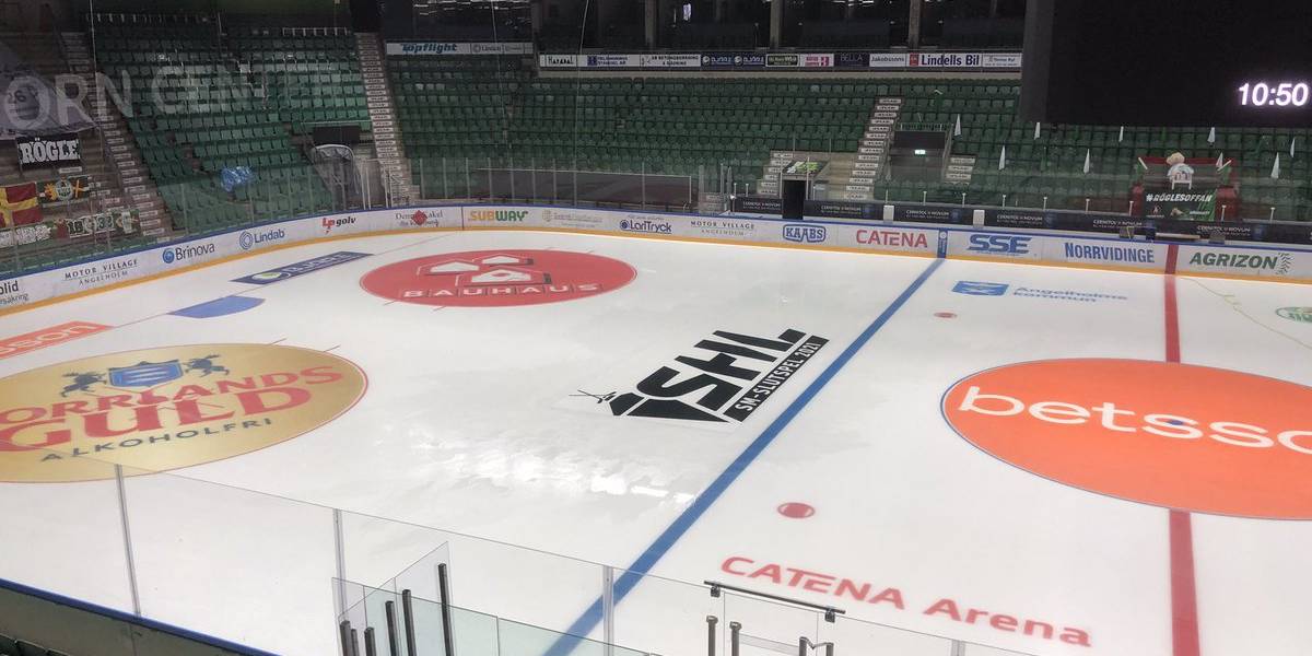 Rögle BK hemmaplan Catena Arena